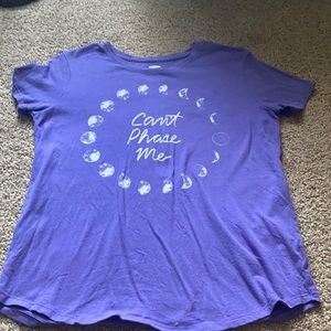 Old Navy Can’t Phase Me moon tshirt